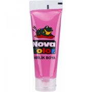 Culoare acrilica 75 ml, roz, Nova Color