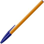 Pix cu bila Bic Orange, 0. 8mm, cu capac, Albastru