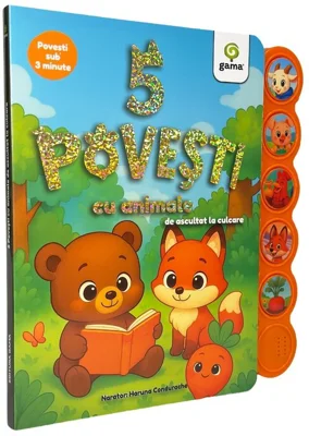 5 povesti cu animale de ascultat la culcare
