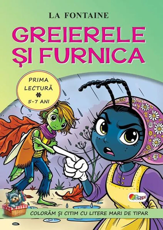 Greierele și furnica - Paperback - Jean de La Fontaine - Roxel Cart