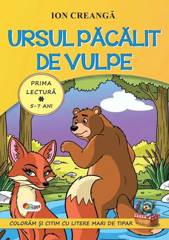 Ursul păcălit de vulpe - Paperback - Ion Creangă - Roxel Cart