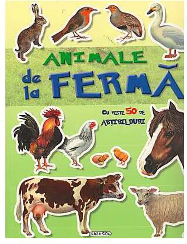 Caută și lipește - Animale de la fermă - Paperback - *** - Girasol