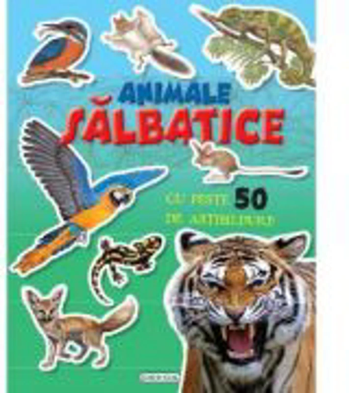 Animale salbatice. Cu peste 50 de abtibilduri