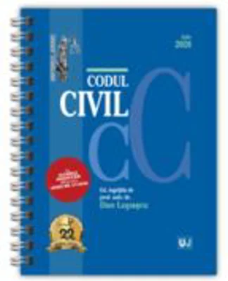 Codul civil Iulie 2026. EDITIE SPIRALATA, tiparita pe hartie alba - Dan Lupascu