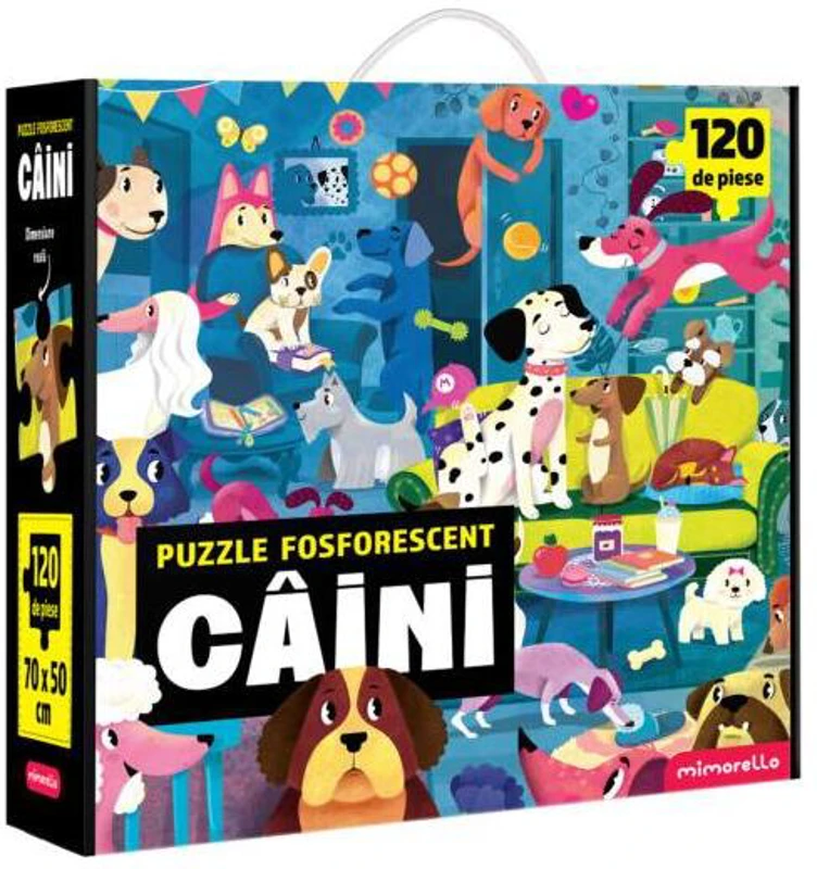 Puzzle fosforescent - Câini
