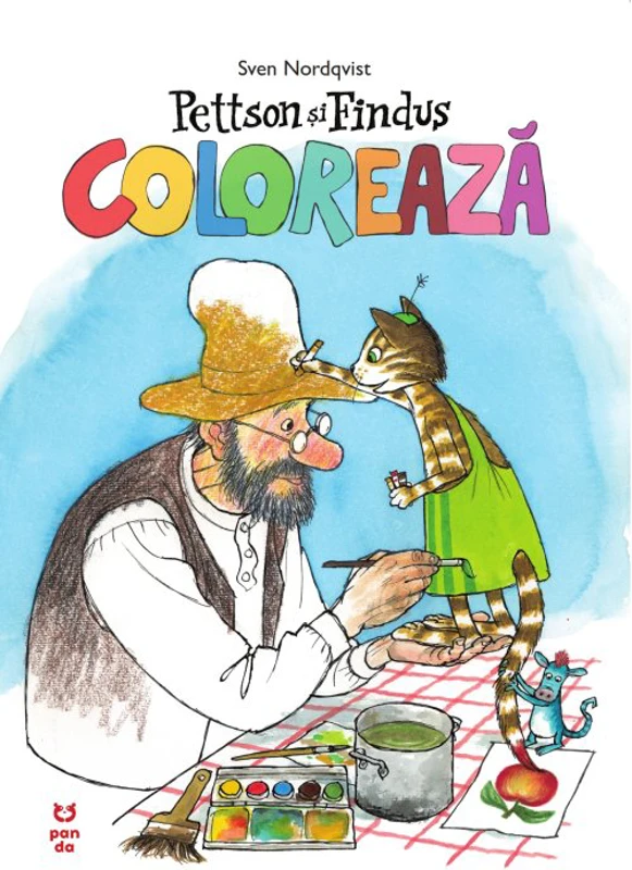 Pettson și Findus colorează - Sven Nordqvist