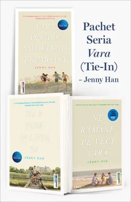 Pachet Seria „Vara” (Tie-In) – Jenny Han. Vara în care am devenit frumoasă/Nu e vară în lipsa ta/Ne rămâne pe veci vara - Jenny Han