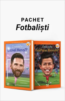 Pachet Fotbaliști. Cine este Lionel Messi?/Cine este Cristiano Ronaldo? - James Buckley Jr.