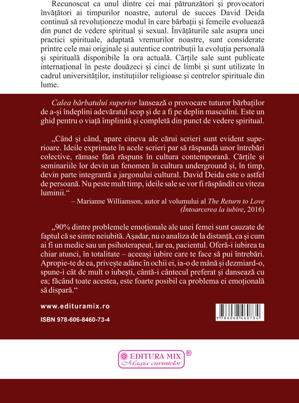 Calea barbatului superior | David Deida