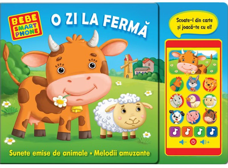 Bebe Smartphone. O zi la ferma