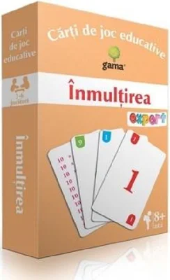 Inmultirea. EduCard expert. Carti de joc educative