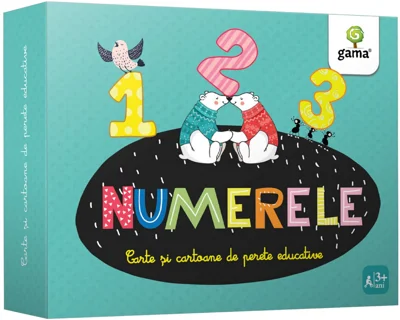 Numerele. Cartoane de perete educative si decorative