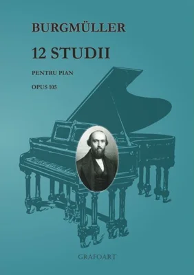 Burgmuller - 12 studii pentru pian |