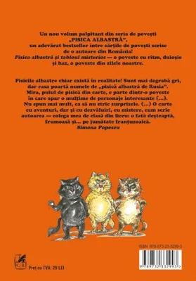 Pisica albastra si tabloul misterios (6-11 ani) - Roxana Antoinette Vornic