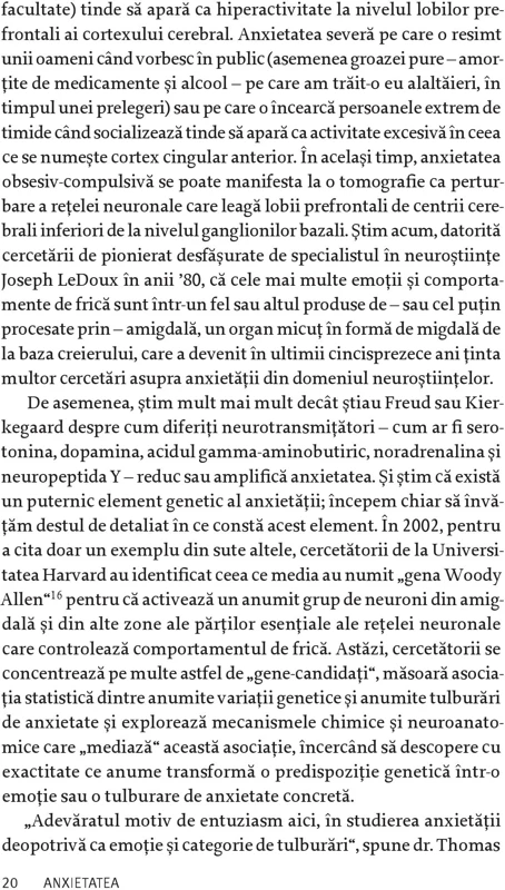 Anxietatea. O poveste personala despre frica, speranta si cautarea linistii interioare - Scott Stossel