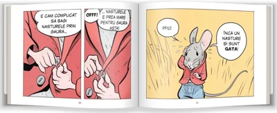 BEDE CITIT USOR. NIVELUL 1. Soarec Mic se pregateste - Jeff Smith