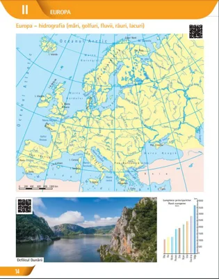 Atlas de geografia continentelor pentru clasele VI-VII | Octavian Mandrut
