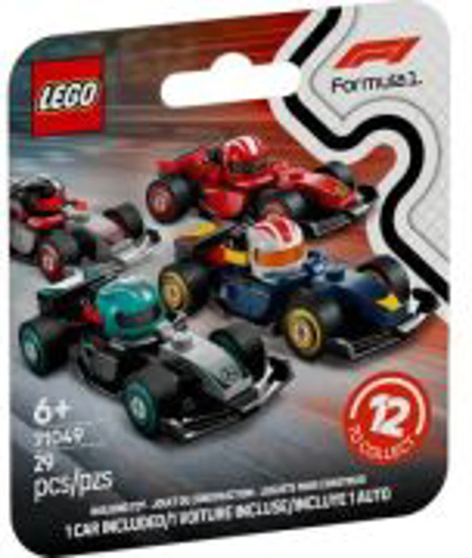 LEGO Minifigures. Masini de curse F! de colectie 71049, 29 piese