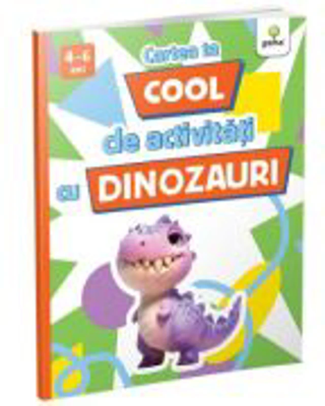 Cartea ta cool de activitati cu dinozauri