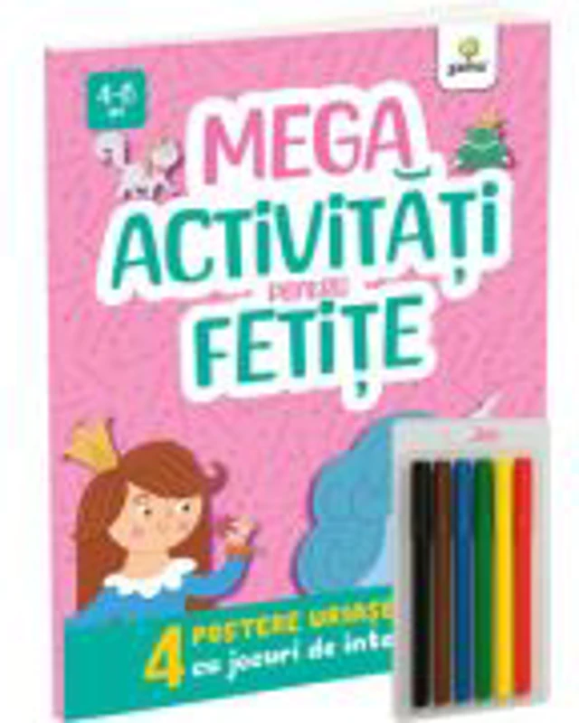 MEGA activitati pentru fetite. Postere cu activitati