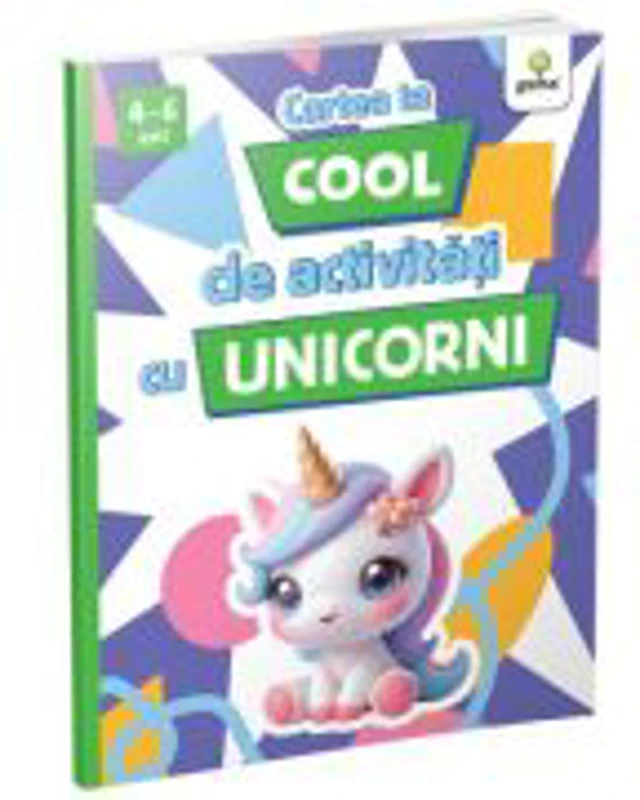 Cartea ta cool de activitati cu unicorni