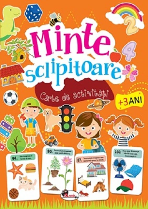Minte sclipitoare. Carte de activitati +3 ani - Dreamland Publications