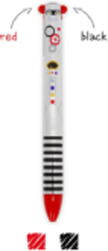 Pix -Click and Clack, Two Colour, Robot, Legami