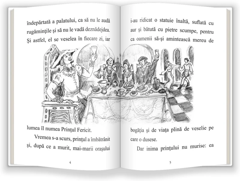 Invat sa citesc. Nivelul 3. Printul fericit - Oscar Wilde
