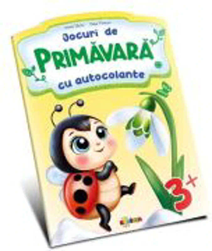 Jocuri de Primavara cu autocolante 3+
