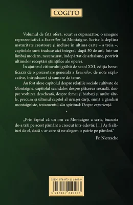 Eseurile despre relatii, sexualitate si experienta | Michel De Montaigne