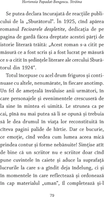 Hortensia Papadat Bengescu. Straina - Ana Maria Sandu