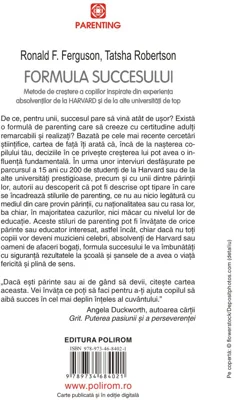 Formula succesului - Ronald F. Ferguson, Tatsha Robertson