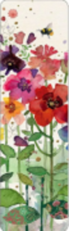 Semn de carte Bug Art Fleurs Multicolors, Kiub