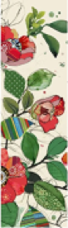 Semn de carte Camelia Rouge, Kiub