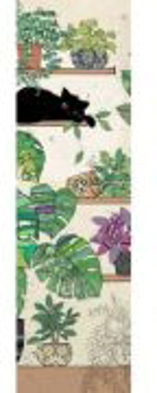 Semn de carte Chaton Plantes Bug Art, Kiub
