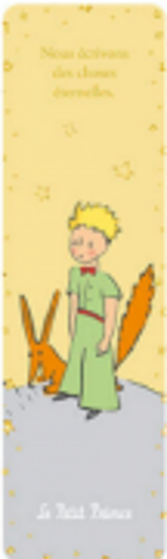 Semn de carte Le Petit Prince The Prince and the Fox, Kiub