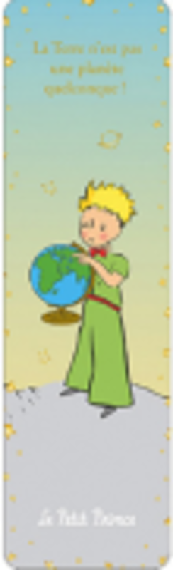 Semn de carte Le Petit Prince The Earth in his hands, Kiub