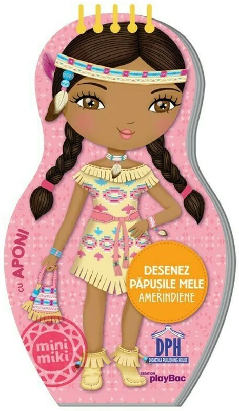 Desenez papusile mele - Amerindiene - cu Aponi