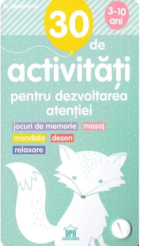 30 de Activitati pentru dezvoltarea atentiei