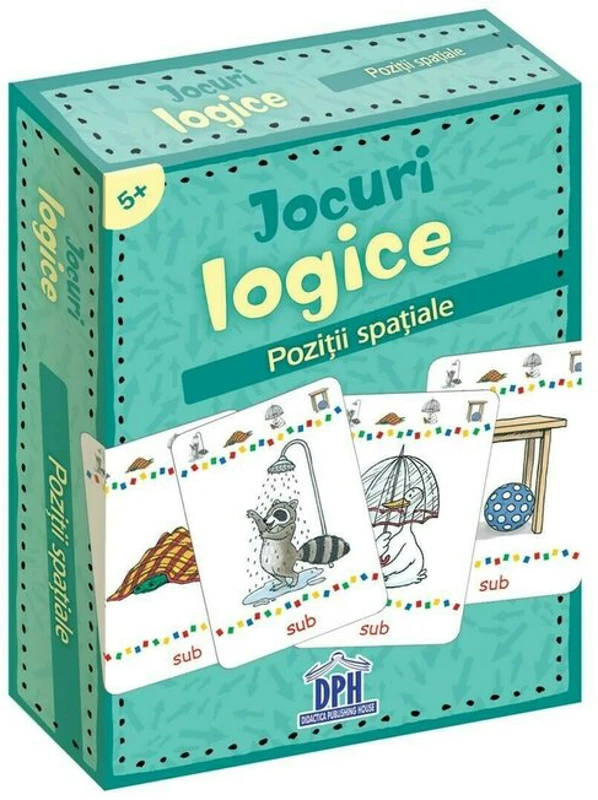 Jocuri logice. Pozitii spatiale - Katrin Merle