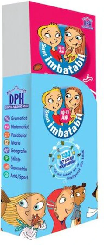 Sunt imbatabil. 500 Intrebari si raspunsuri. Testeaza-ti cunostintele, nivel 10-11 ani, volumul 1