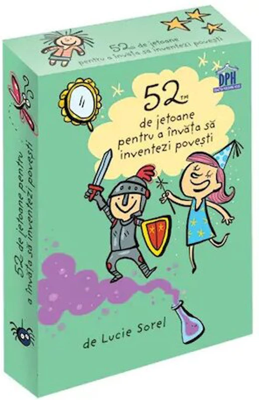 52 de jetoane pentru a invata sa inventezi povesti