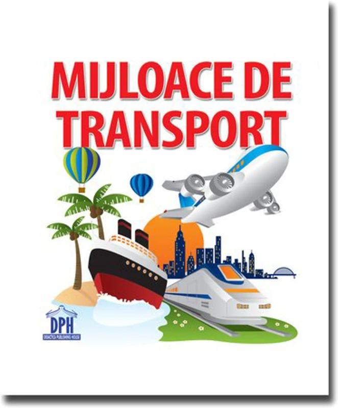Mijloace de transport - carte pliata
