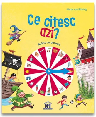 Ce citesc azi? - Ruleta cu povesti (carte cu roata)