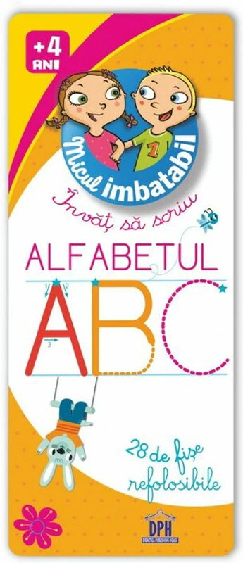 Invat sa scriu. Alfabetul ABC. Sunt imbatabil