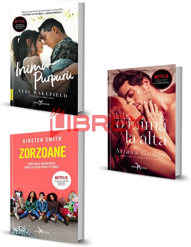 Pachet Ecranizari Netflix. Set 3 carti