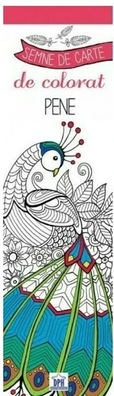 Semne de carte de colorat - Pene