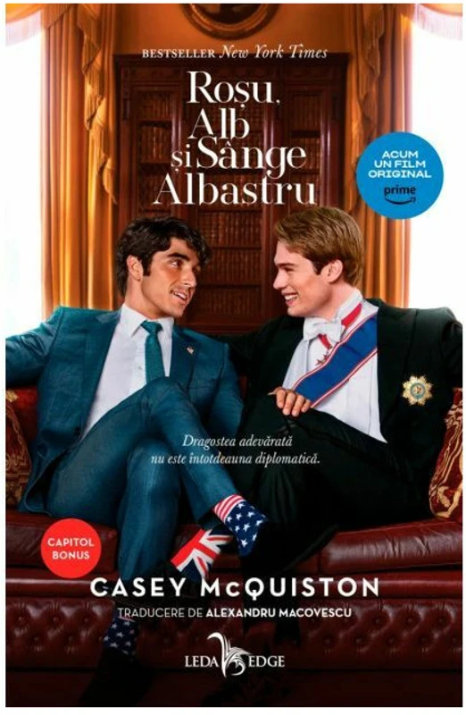 Rosu, alb si sange albastru. Hardcover tie-in