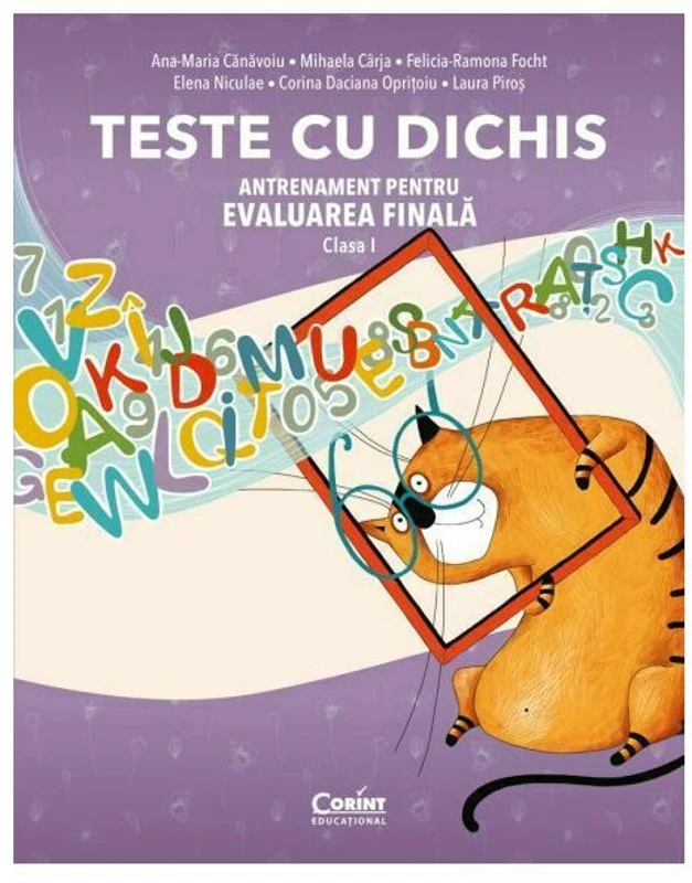 TESTE CU DICHIS. Antrenament pentru EVALUAREA NATIONALĂ – Clasa a I-a
