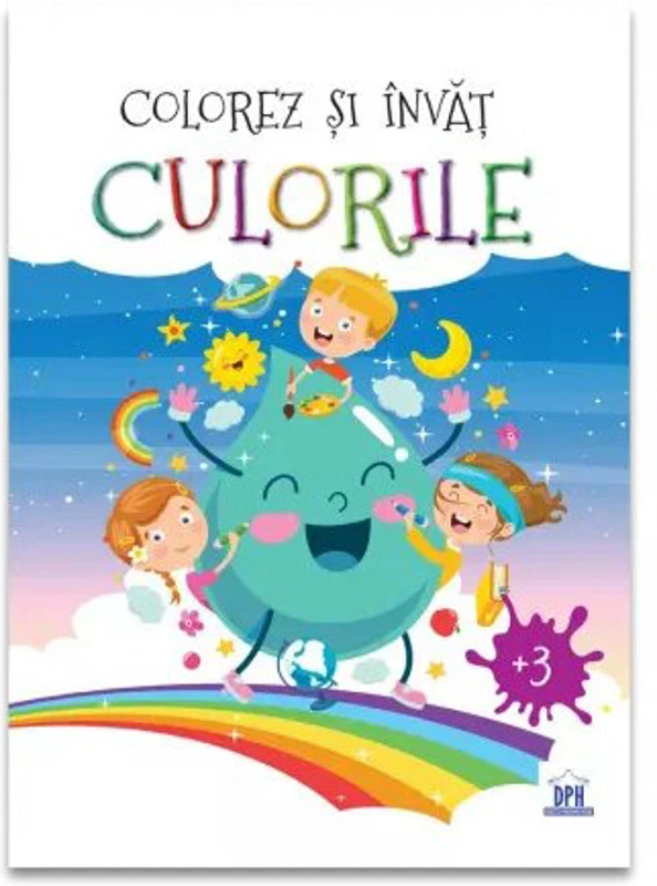Colorez si invat culorile